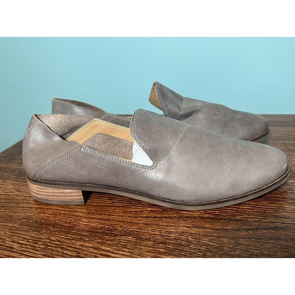 Lucky Brand Women's Cahill Dark Driftwood Salvador Loafer 10m New in Box